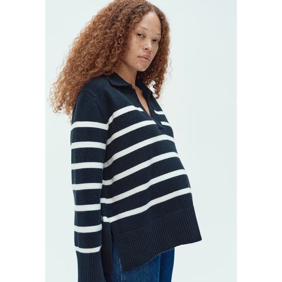 H&M Women's MAMA COLLARED JUMPER SWEATER Size SMALL - Picture 8 of 8